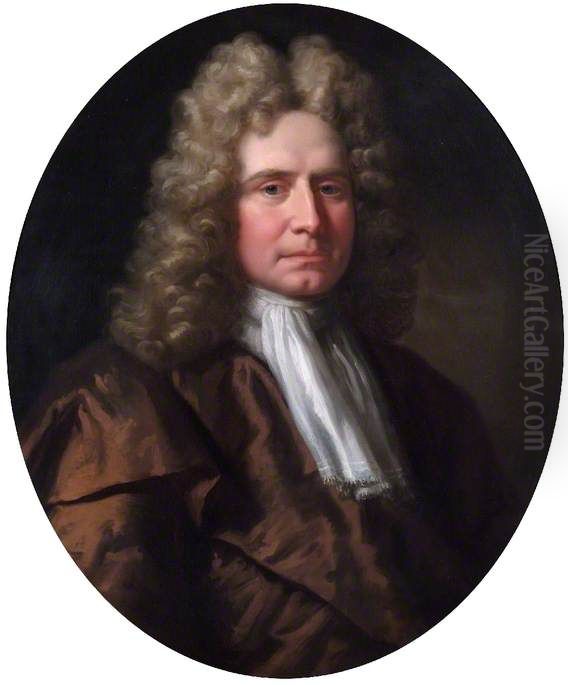 Humphry Morice (1679-1731), Governor of the Bank of England (1727-1729) Oil Painting by Godfrey Kneller