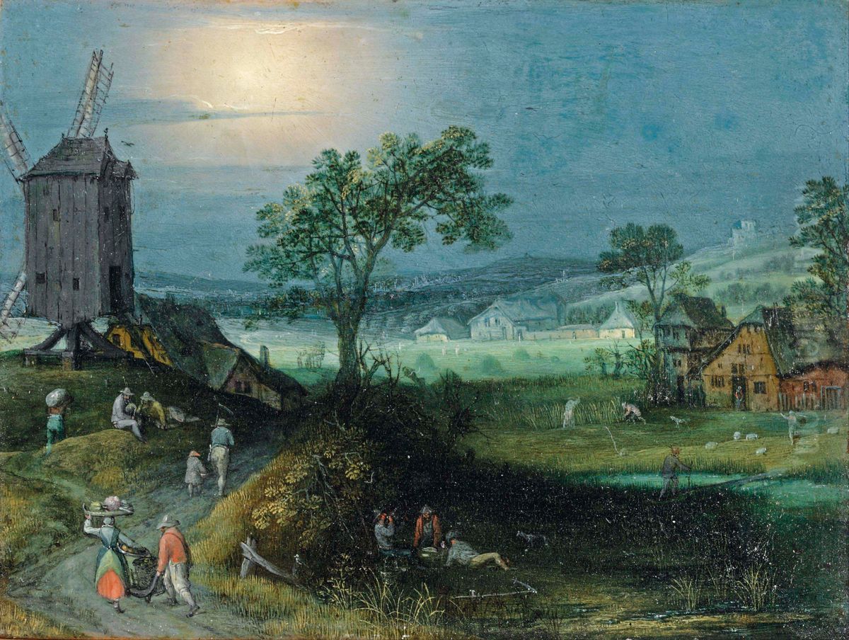 An Allegory of Summer Oil Painting by Adriaen Van Stalbemt
