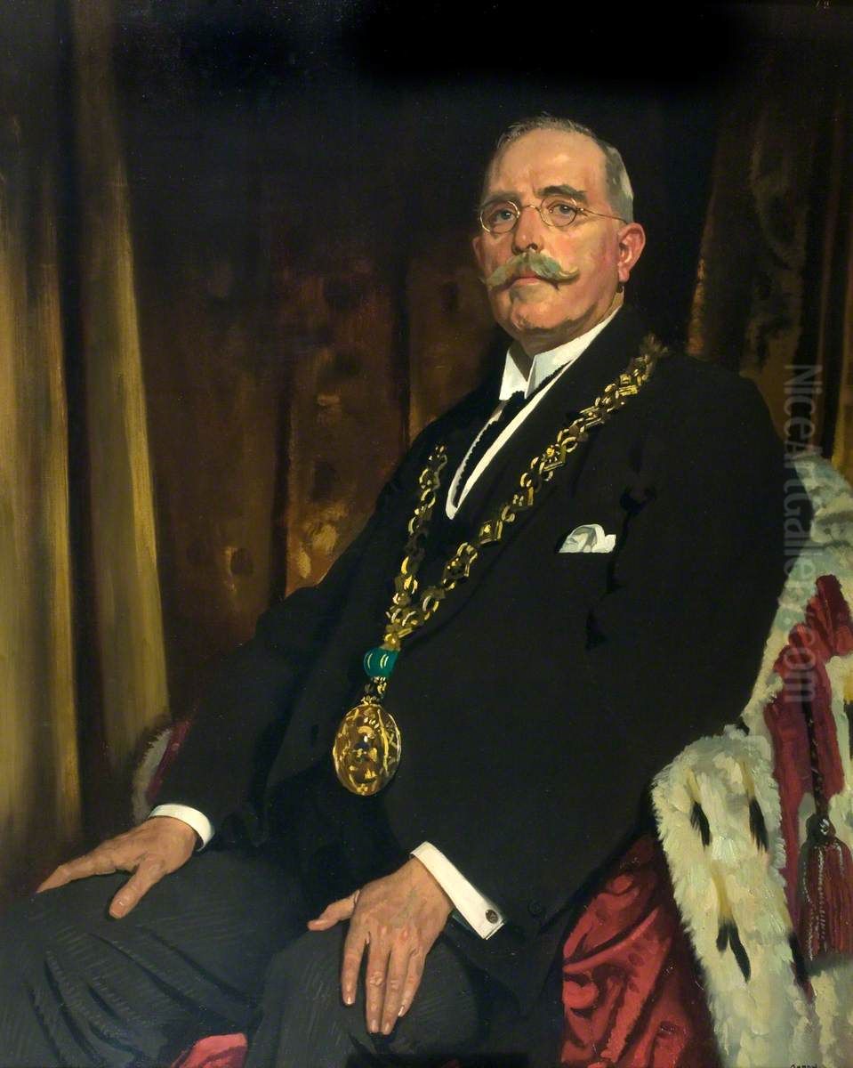 Sir Alexander Spence (1866-1939), Lord Provost of Dundee (1920-1923) Oil Painting by William Orpen