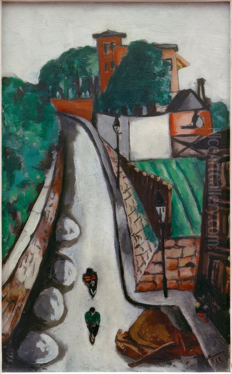 Der_Wendelsweg Oil Painting by Max Beckmann