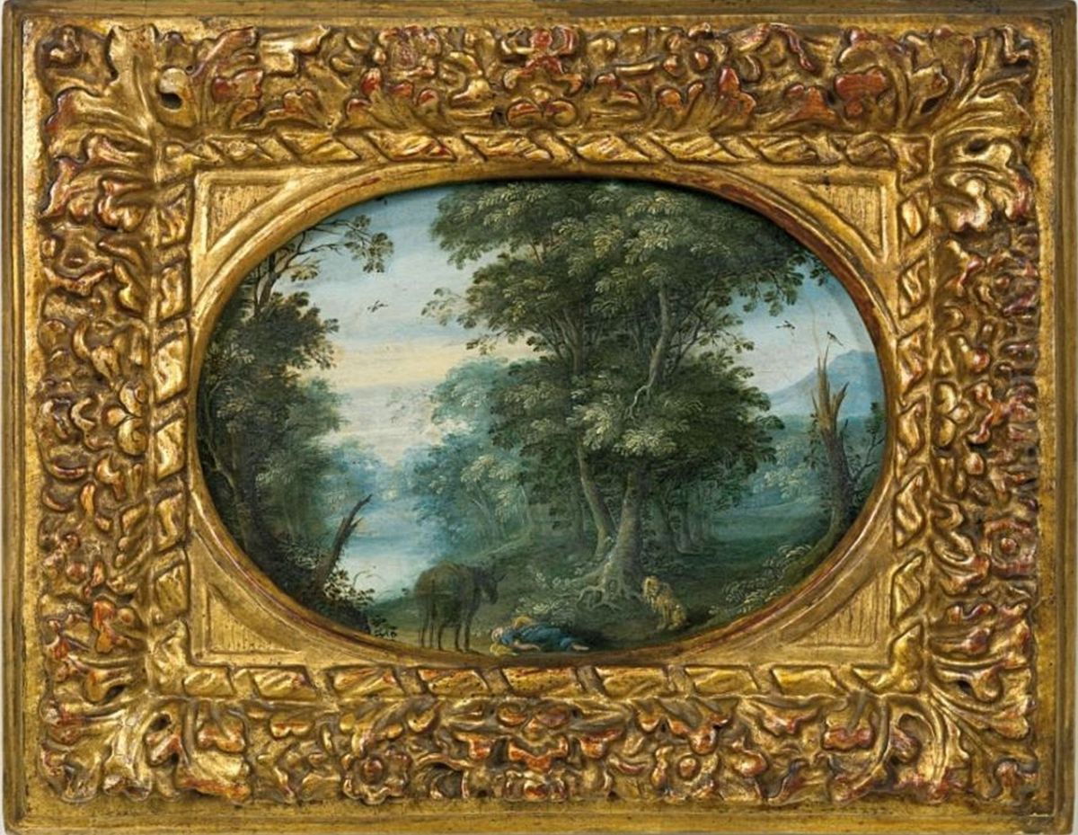 Tobit asleep Oil Painting by Jasper van der Lanen