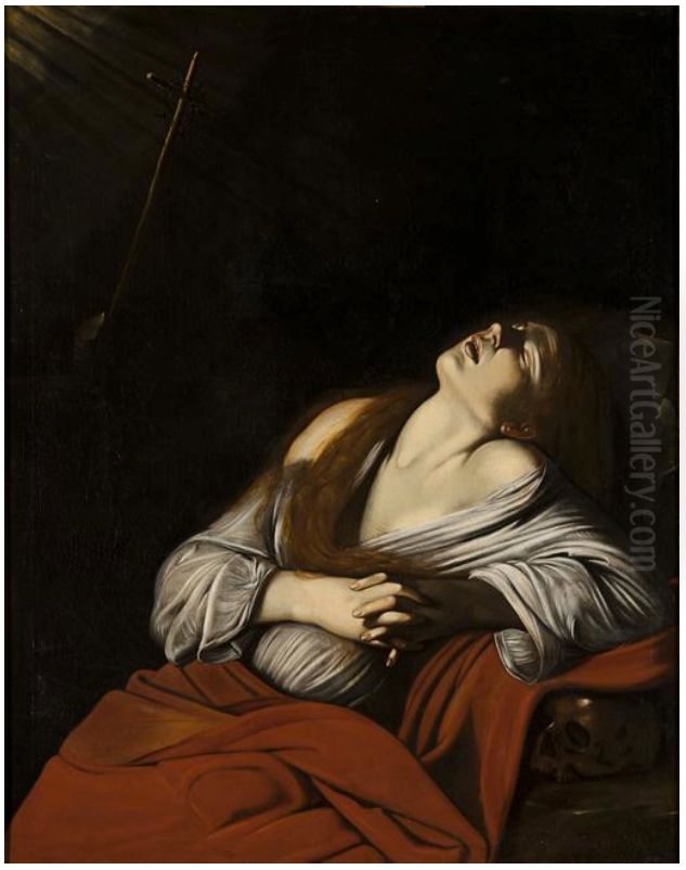 Mary Magdalen in extasy Oil Painting by Louis Finson