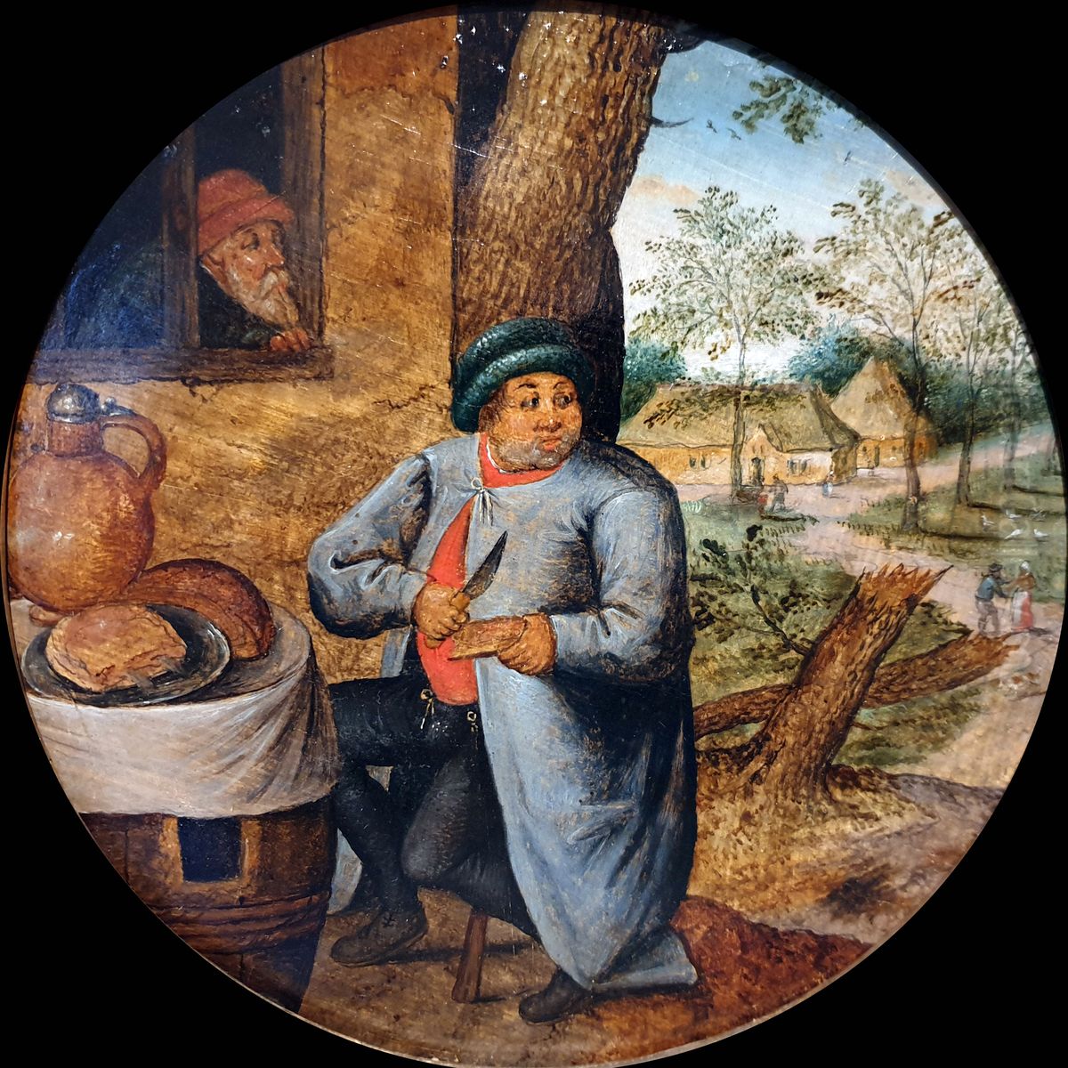 The bread eater Oil Painting by Pieter Brueghel the Younger