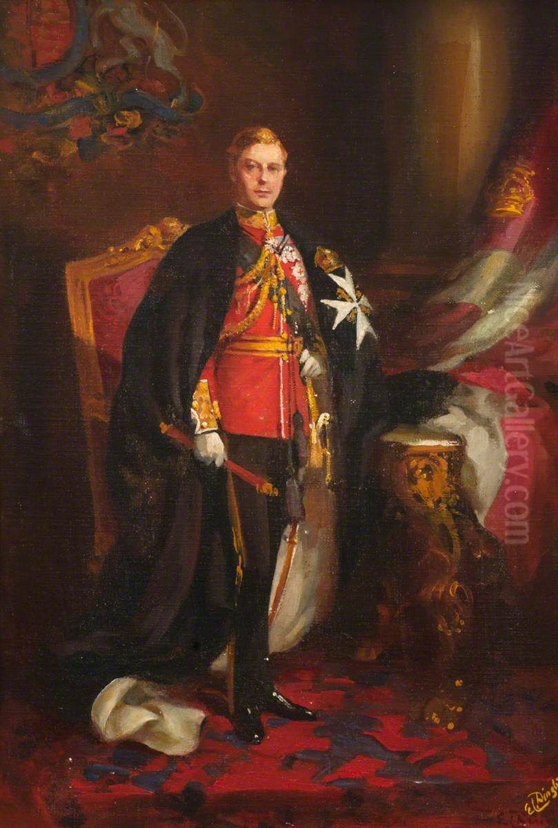 Edward VIII (1894-1972) Oil Painting by Edward Caruana Dingli
