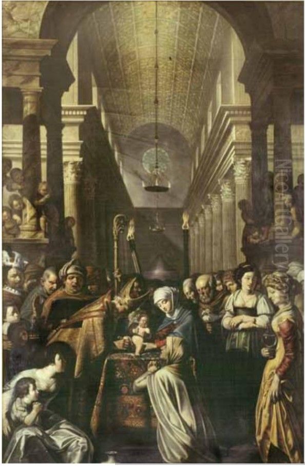 The Circumcision of Christ Oil Painting by Louis Finson