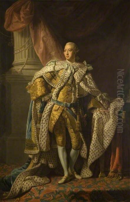 George III (1738-1820) Oil Painting by Allan Ramsay