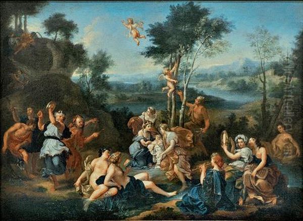 The Birth of Jupiter Oil Painting by Bon Boullogne