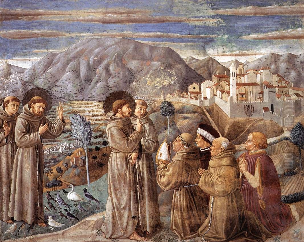 Scenes from the Life of St Francis Oil Painting by Benozzo Gozzoli