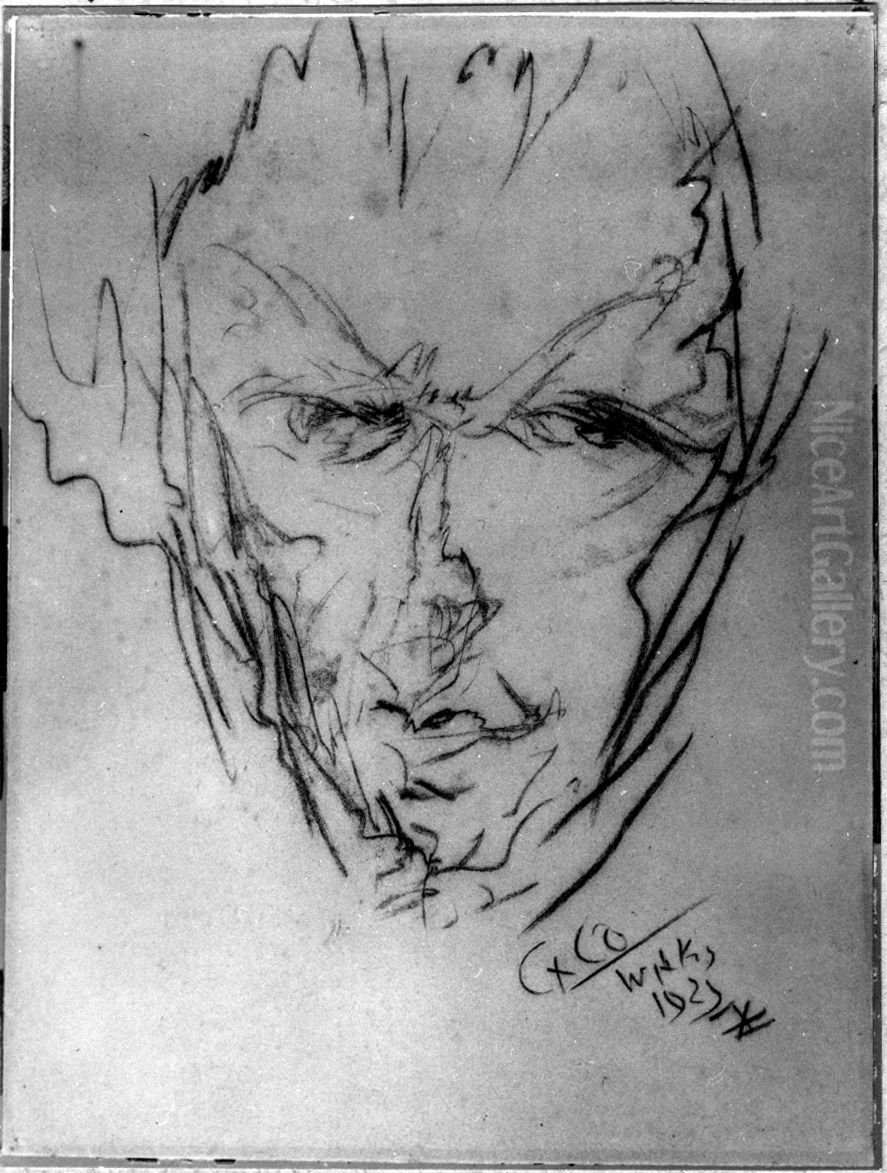 Portrait of Helena Bialynicka-Birula Oil Painting by Stanislaw Ignacy Witkiewicz (Witkacy)