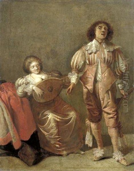 Concert. Oil Painting by Pieter Quast