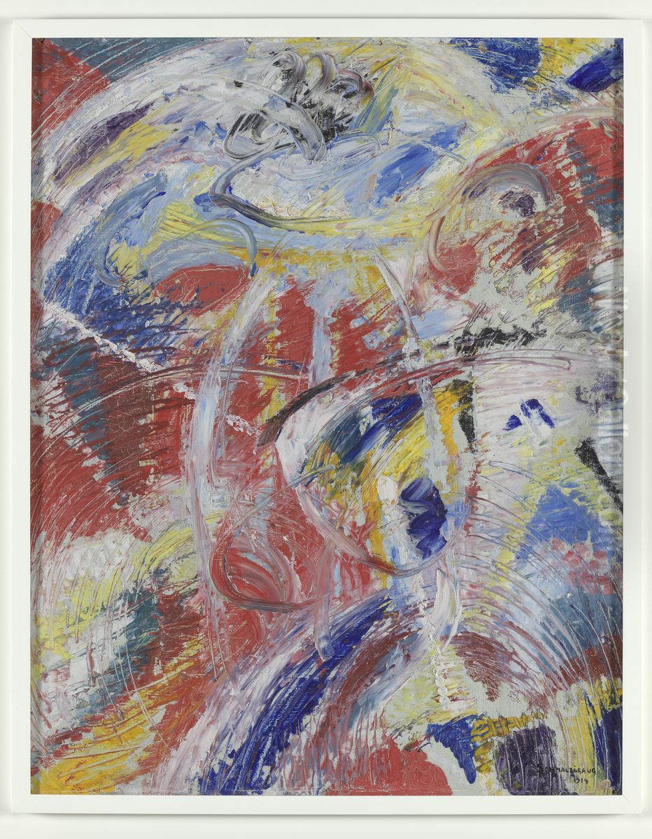 Ontwikkeling van een thema in rood: Carnaval Oil Painting by Jules Schmalzigaug