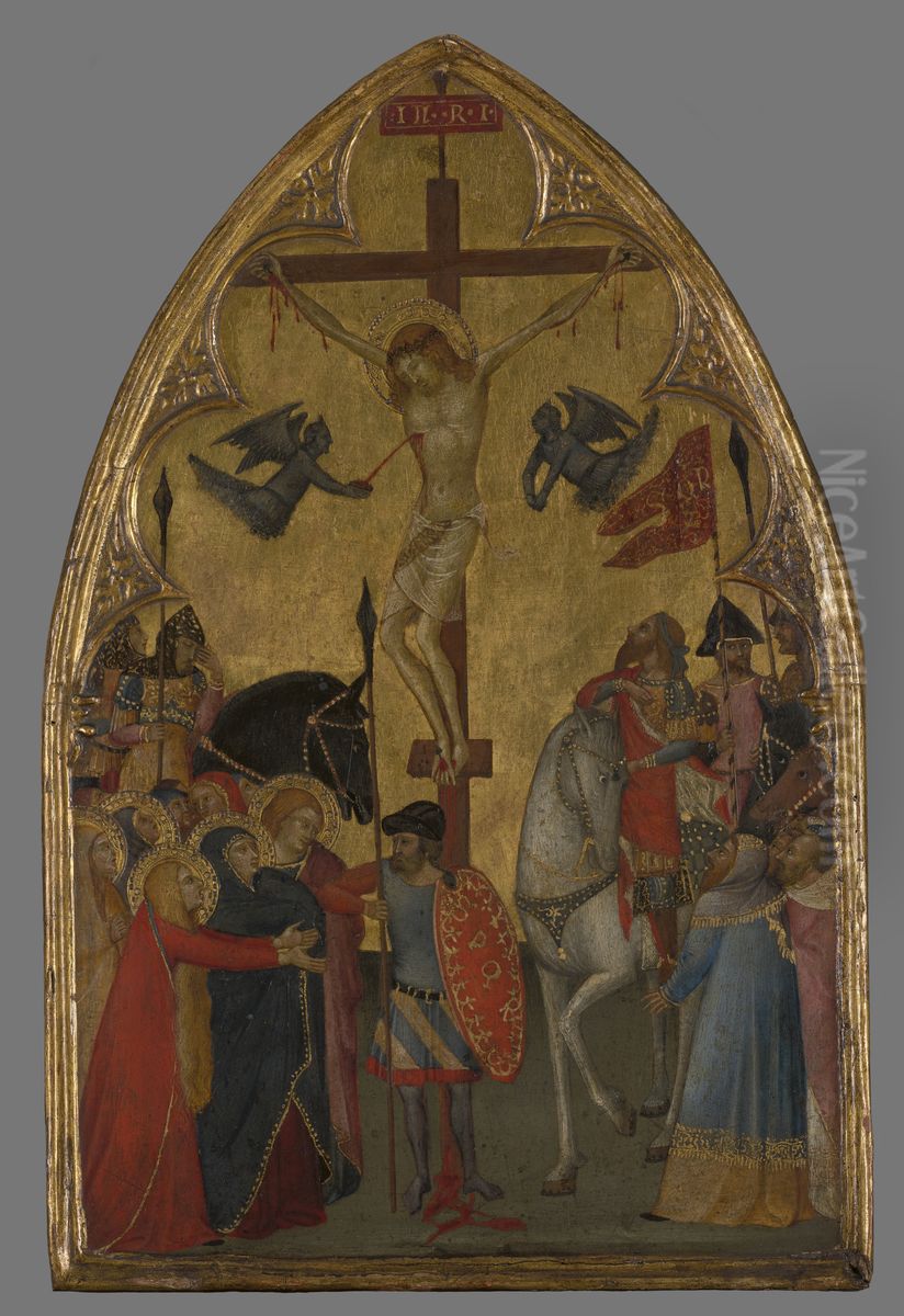 Crucifixion Oil Painting by unknown