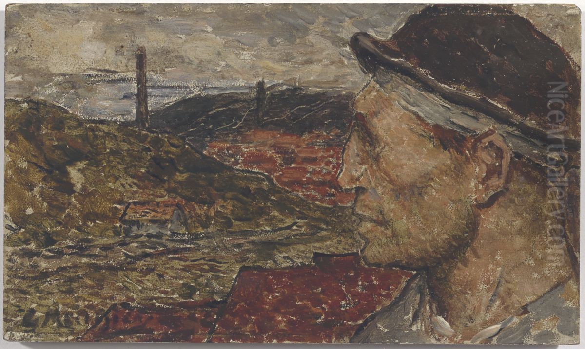 Miner Oil Painting by Constantin Meunier