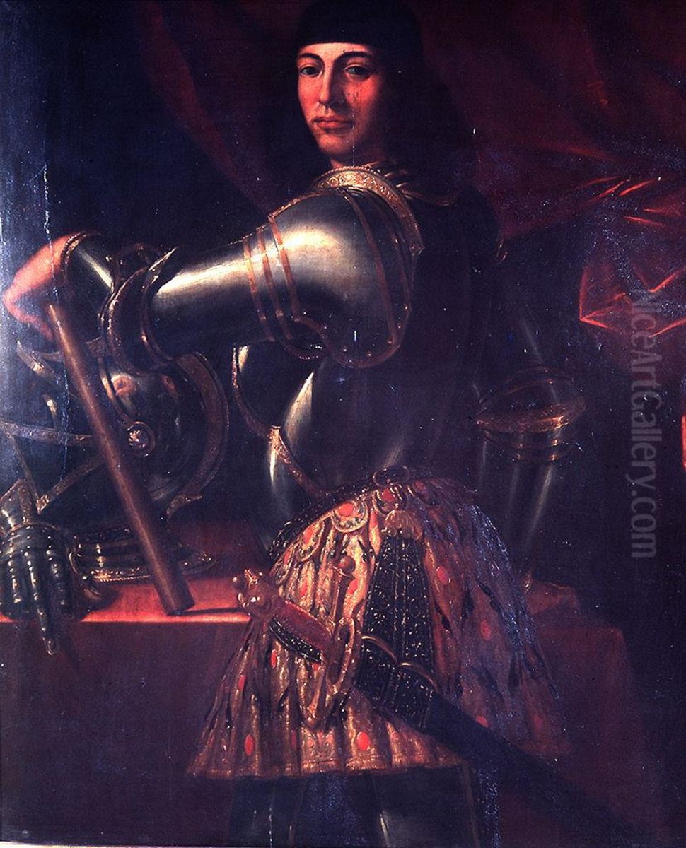 Portrait of Piero di Lorenzo de' Medici Oil Painting by Giovanni Battista Paggi