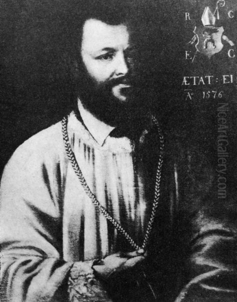 Portrait of Franciszek Krasinski. Oil Painting by unknown