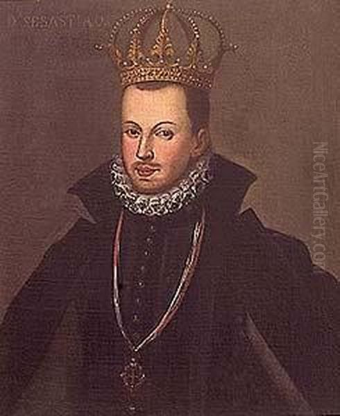 Rei D. Sebastiao, O Desejado Oil Painting by Alonso Sanchez Coello