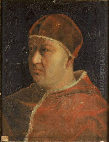 Portrait de Leon X Oil Painting by Raphael