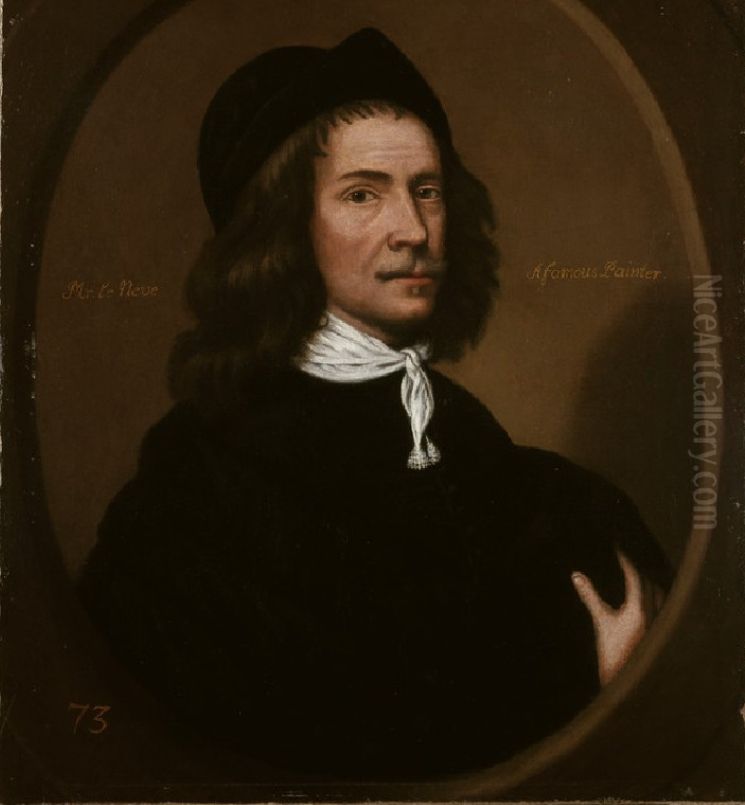 Self-portrait Oil Painting by Cornelis de Neve