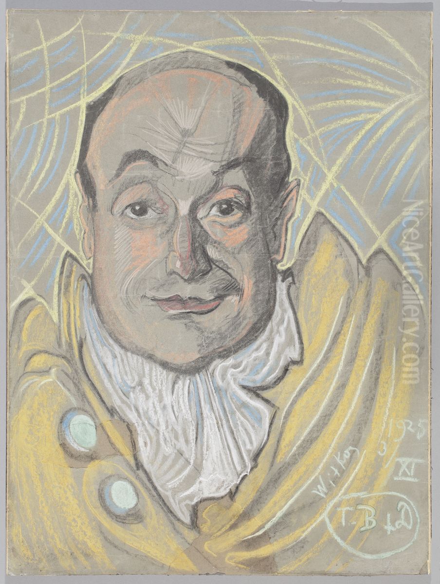 Recytator Oil Painting by Stanislaw Ignacy Witkiewicz (Witkacy)