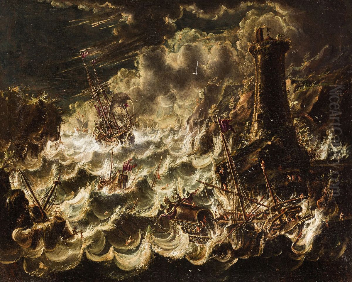 Marine Oil Painting by Matteo Stom