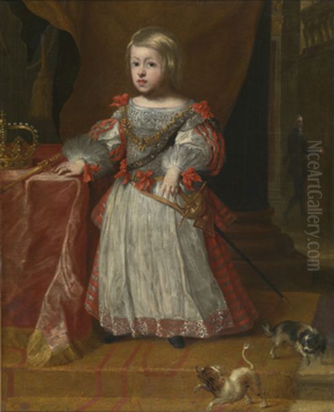 Childhood portrait of Charles II of Spain Oil Painting by David Teniers III