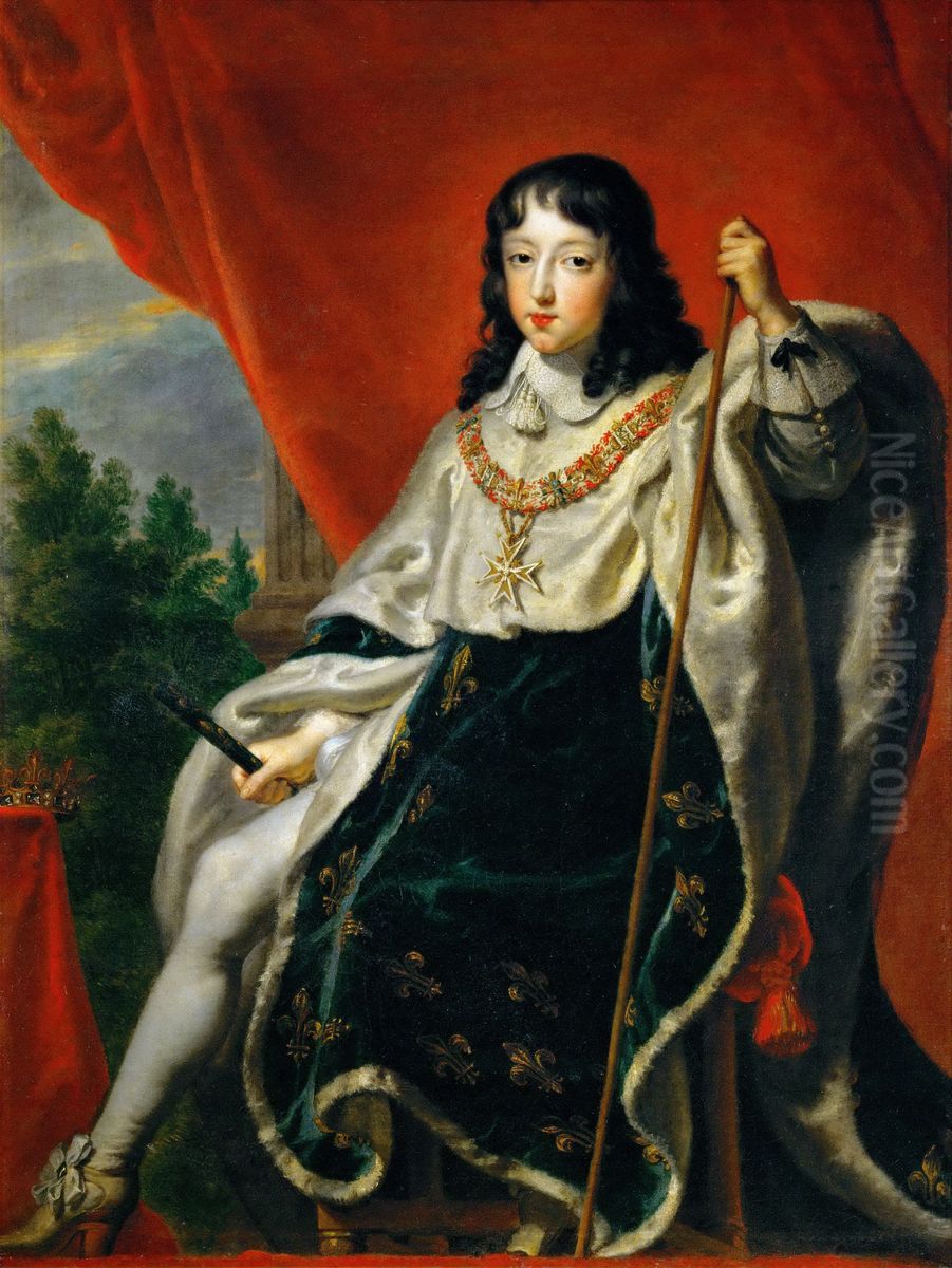 Philippe of France, Duke of Anjou Oil Painting by Justus van Egmont