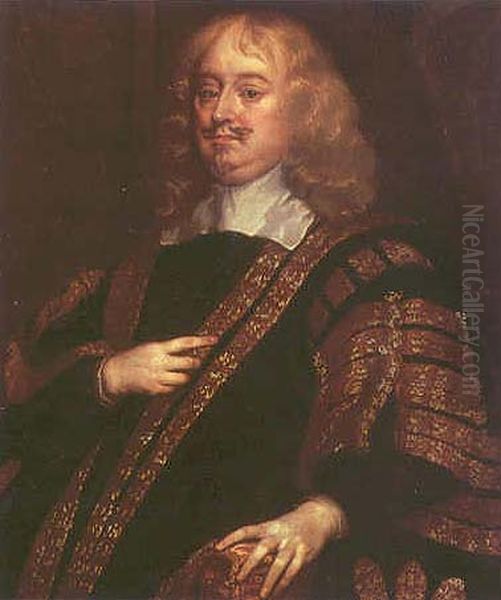 Portrait ofEdward Hyde, 1st Earl of Clarendon(1609-1674), Lord High Chancellor Oil Painting by Peter Lely