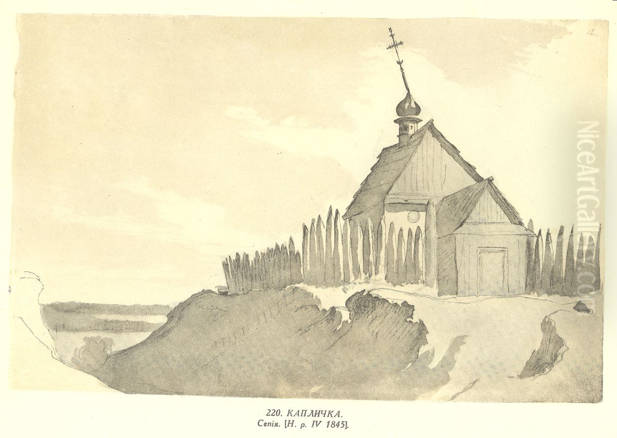 Kaplicka Oil Painting by Taras Shevchenko