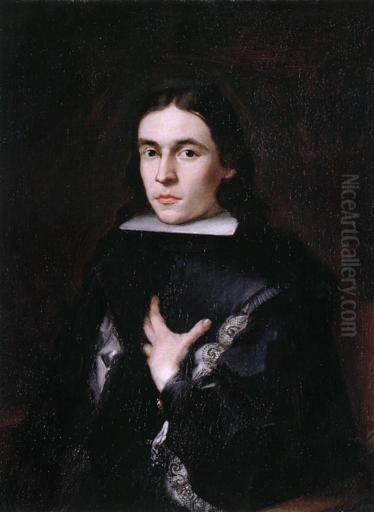 Fernando de Valenzuela, marques de Villasierra Oil Painting by Juan Carreno De Miranda