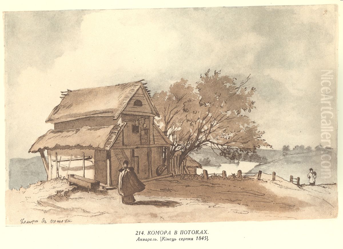 Komora v Potokah Oil Painting by Taras Shevchenko