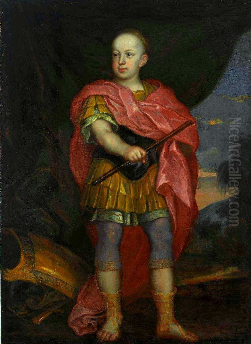 Portrait of Konstanty Wladyslaw Sobieski. Oil Painting by Jerzy Siemiginowski-Eleuter
