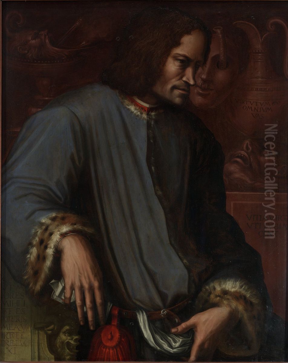 Ritratto di Lorenzo Il Magnifico Oil Painting by Giorgio Vasari