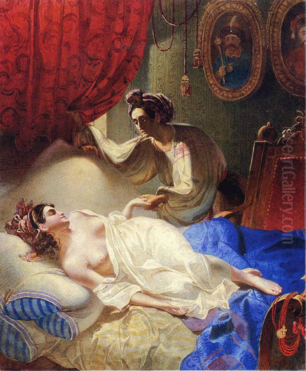 <<Maria>> Oil Painting by Taras Shevchenko