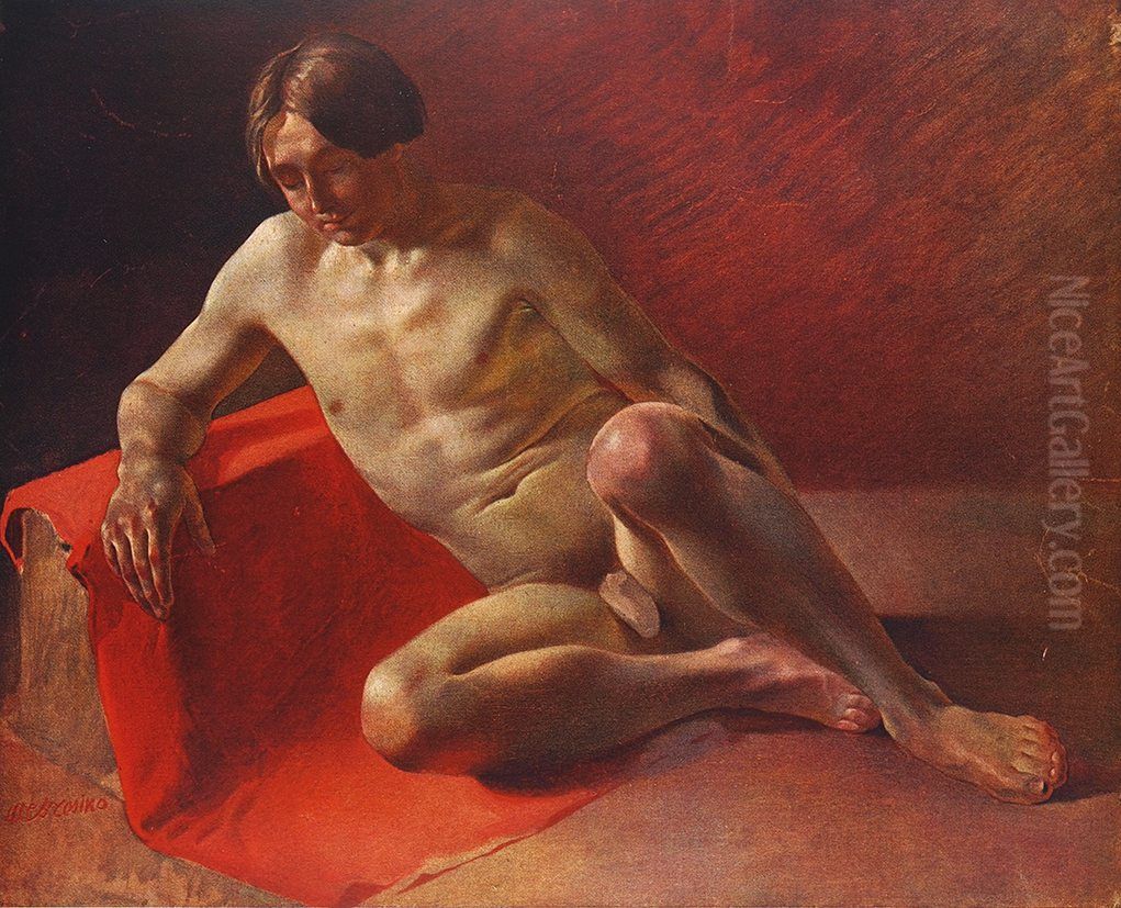 Natursik Oil Painting by Taras Shevchenko