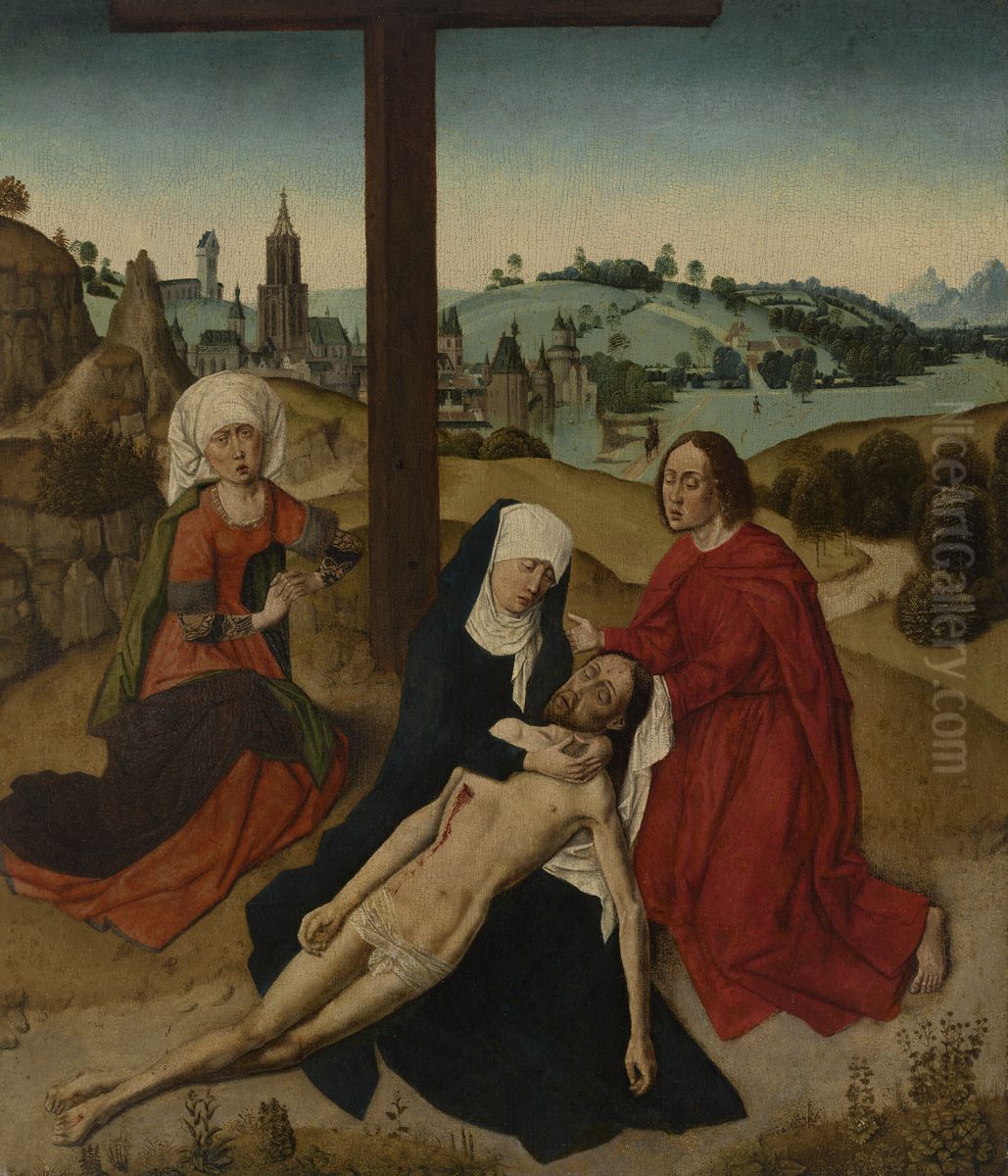 Lamentation Oil Painting by Rogier van der Weyden