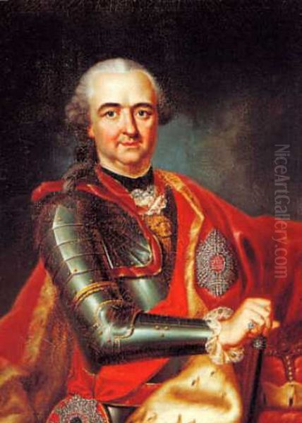 Karl Theodor von der Pfalz(1724-1799) Oil Painting by Heinrich Carl Brandt