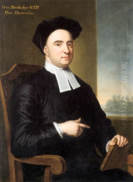 Portrait ofGeorge Berkeley Oil Painting by John Smibert