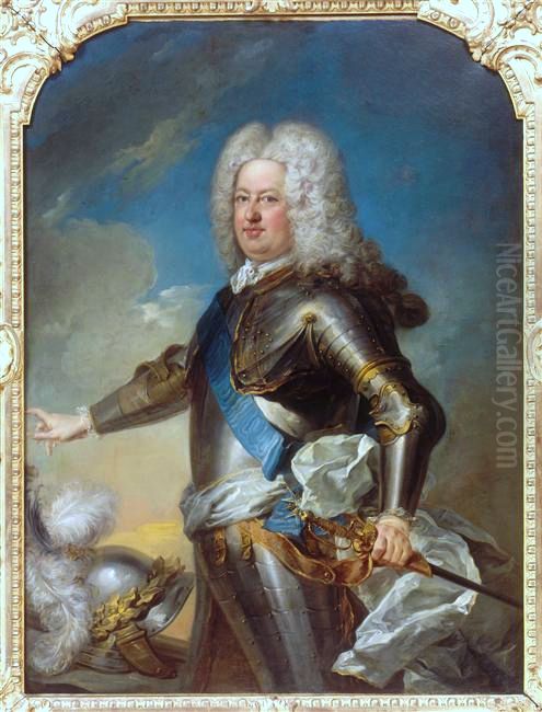 Portrait ofStanislaw Leszczynski(1677-1766), King of Poland Oil Painting by Jean-Baptiste van Loo
