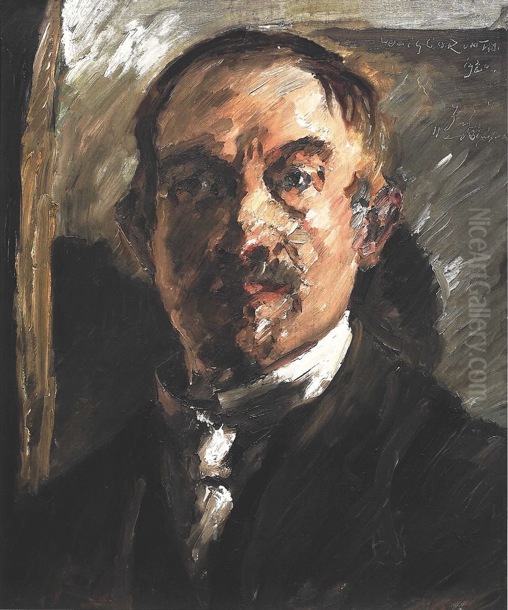 Selbstportrat Oil Painting by Lovis (Franz Heinrich Louis) Corinth