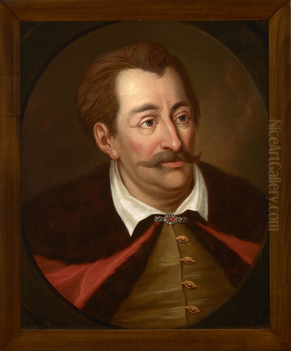 Portrait of Jan Zamoyski (1542-1605), Grand Hetman of the Crown Oil Painting by unknown