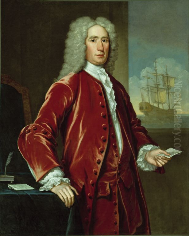 Richard Bill, 1733 Oil Painting by John Smibert