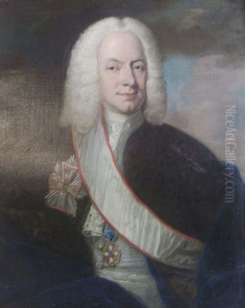 Georg Wilhelm Freiherr von Sohlenthal Oil Painting by unknown