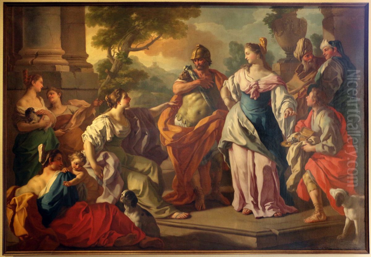 The legacy of Alexander Oil Painting by Francesco de Mura