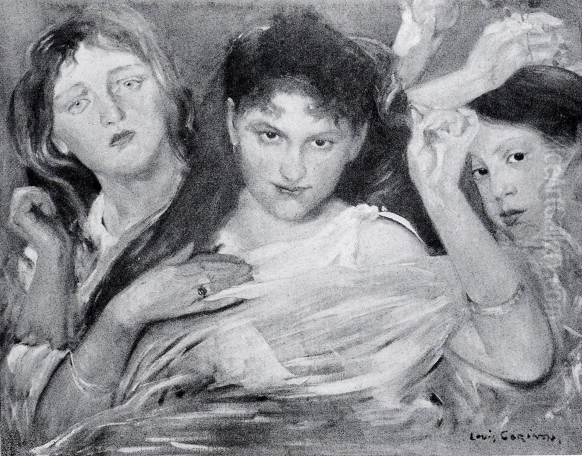 Trifolium Oil Painting by Lovis (Franz Heinrich Louis) Corinth