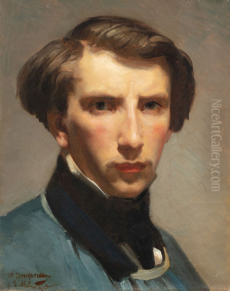 Autoportrait Oil Painting by William-Adolphe Bouguereau