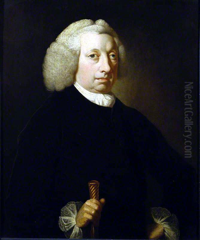 Portrait of the physician John Huxham Oil Painting by unknown