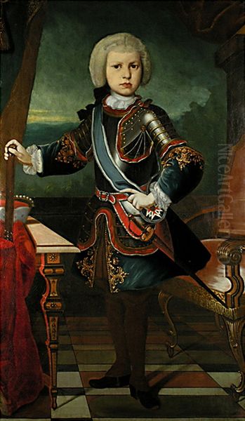 Portrait ofMaximilian III Joseph, Elector of Bavaria(1727-1777) Oil Painting by Franz Joseph Winder