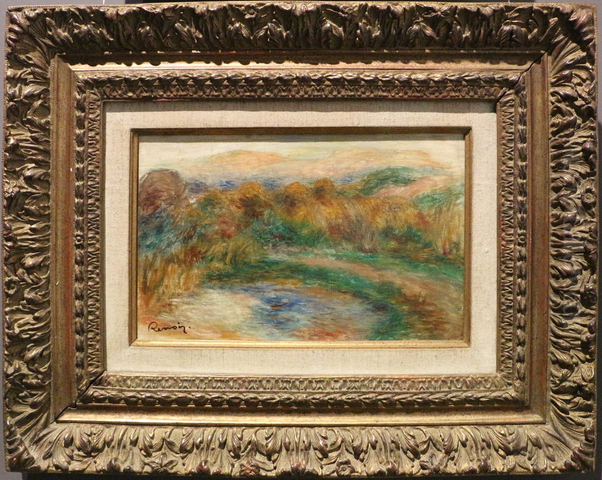 Landschap Oil Painting by Pierre Auguste Renoir