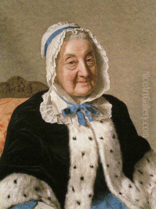 Portrait of Marthe Marie Tronchin Oil Painting by Jean-Etienne Liotard