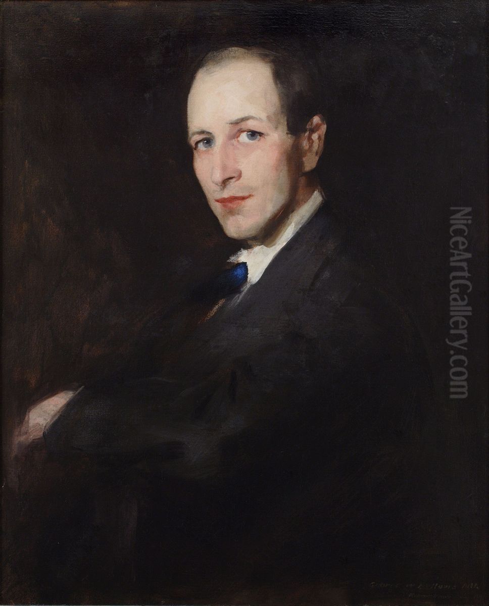 George Wesley Bellows Oil Painting by Robert Henri